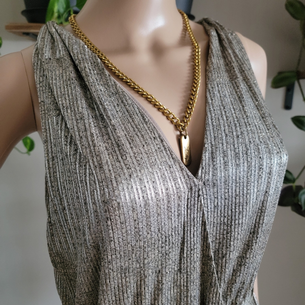 SALE🎉 Authentic Vintage YSL zipper Pull Gold Hardware - Picture 5 of 5